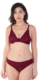 U-Light Micky Bridal Bra  Panty Set  (Size Bust 28-30 IN  waist 28-30 IN)