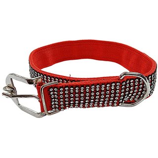                       Stone Collar for Dogs(Red) 3/4 inch                                              