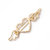 Fashion Story Hair Clips for women Metal Crutcher Golden with beautiful heart, hair clips styling
