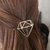 Fashion Story Premium Hair Clips for women Metal Crutcher Golden, Hair Clips for styling for wedding