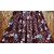 Rangkruti Digital Printed Maroon Color Georgette Fabric Fully Stitched Flair Floor Length Skirt For Womens