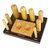 8 Piece Wooden Dapping Doming Punch Block Set - 10 MM to 31 MM For Metal Work Wood Forming Doming Jewelry Making