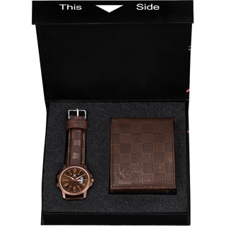 Lorenz watch and wallet new arrivals combo