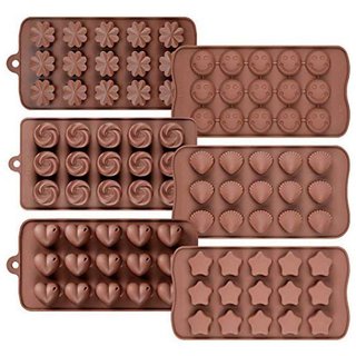 Silicon Chocolate Molds, Candy Making Silicone Molds, Mini Baking Molds, Non Stick Hard Gummy Candy, BPA Free Candy Maki
