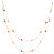 The Color Craft Multi-Pearl HEERA MOTI  Layer Necklace - 1803 Brass Chain