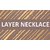 The Color Craft Multi-Pearl HEERA MOTI  Layer Necklace - 1803 Brass Chain
