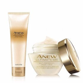Avon Anew Ultimate Day Cream 50g + Cleanser 150g