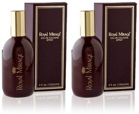 Set of 2 Royal Mirage Unisex Perfumes 120ml