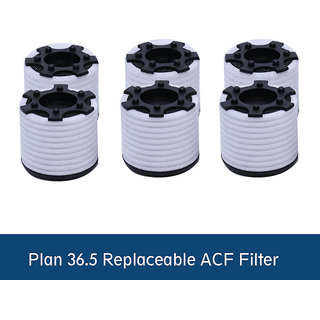 Plan 36.5 REPLACEABLE ACF FILTERS  TAP FILTERS PACK OF SIX
