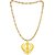Religious Golden Plated Waaheguru Symbol Exclusive Design Daily Wear Pendants Necklace For Boys/Men