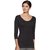 Dixcy Scott Slimz Women Thermal Plain Slim Fit Top with 3/4th Sleeve--(Pack of 1)--Colour May Vary