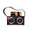 Barry John Slim Line Double Speaker with AUX/USB/FM/BLUETOOTH with Mobile stand 19 W Bluetooth Speaker