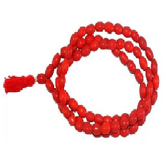 CEYLONMINE-Red Quartz Jap Mala 108 Beads for Meditation and Pooja CEYLONMINE-Red Quartz Jap Mala 108 Beads for Meditation and Pooja