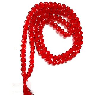 CEYLONMINE-Red Quartz Prayer Japa Mala 108 + 1 Prayer A+ Beads Meditation CEYLONMINE-Red Quartz Prayer Japa Mala 108 + 1 Prayer A+ Beads Meditation