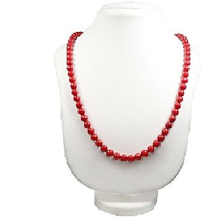 CEYLONMINE-Clear Red Quartz Japa Mala Gemstone Positive Effect Mala CEYLONMINE-Clear Red Quartz Japa Mala Gemstone Positive Effect Mala