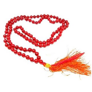CEYLONMINE-Natural Red Quartz Mala 108+1 Beads Japa Rosary Spiritual Mala for Women and Men CEYLONMINE-Natural Red Quartz Mala 108+1 Beads Japa Rosary Spiritual Mala for Women and Men