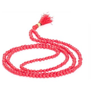 CEYLONMINE-Quartz mala Natural Red Quartz Japa Mala with 108 Prayer Beads CEYLONMINE-Quartz mala Natural Red Quartz Japa Mala with 108 Prayer Beads