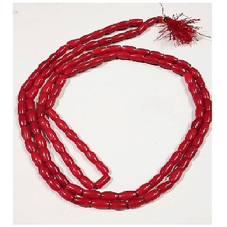 CEYLONMINE-Red Quartz Mala Crystal Stone Mala 108 Bead Jaap Mala For Unisex CEYLONMINE-Red Quartz Mala Crystal Stone Mala 108 Bead Jaap Mala For Unisex