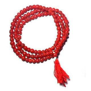 CEYLONMINE-Red Quartz Jap Mala 108 Beads for Meditation and Pooja CEYLONMINE-Red Quartz Jap Mala 108 Beads for Meditation and Pooja