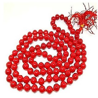 CEYLONMINE-Red Quartz Jap Mala 108 Beads for Meditation and Pooja for Unisex CEYLONMINE-Red Quartz Jap Mala 108 Beads for Meditation and Pooja for Unisex