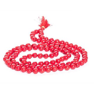 JAIPUR GEMSTONE-Red Quartz Japa Mala Gemstone 108+1Beads Mala for Wealth, Prosperity, Mental Piece JAIPUR GEMSTONE-Red Quartz Japa Mala Gemstone 108+1Beads Mala for Wealth, Prosperity, Mental Piece