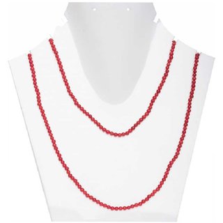                       Jaipur Gemstone-red Quartz Gemstone Beads Mala For Men And Women                                              