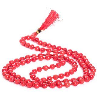                       Jaipur Gemstone-red Quartz Prayer Japa Mala 108 1 Prayer A Beads Meditat                                              
