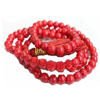 Jaipur Gemstone-natural Clear Red Quartz Stone Mala 108 1 Beads Mala Lab Ce Jaipur Gemstone-natural Clear Red Quartz Stone Mala 108 1 Beads Mala Lab Ce