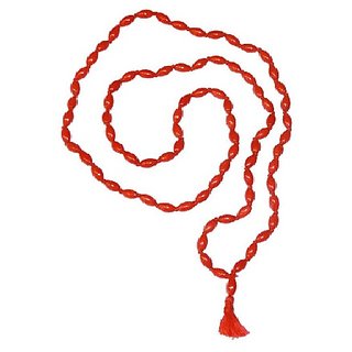 JAIPUR GEMSTONE-Red Quartz Japa Mala Gemstone 108+1 Beads Mala for Wealth, Prosperity, Mental Piece JAIPUR GEMSTONE-Red Quartz Japa Mala Gemstone 108+1 Beads Mala for Wealth, Prosperity, Mental Piece