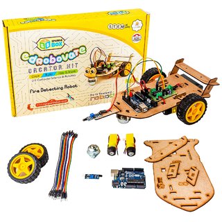 Buy Sparklebox DIY Fire Detection Robot Kit Ideal for Age 10 Years and ...
