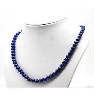                       Jaipur Gemstone-blue Quartz Prayer Japa Mala 108 1 Prayer A Beads Medita                                              