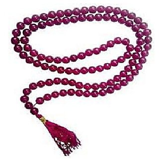 JAIPUR GEMSTONE-Pink Quartz Mala Natural Crystal Stone Bead Mala for Unisex (Buy 2 Get 1) JAIPUR GEMSTONE-Pink Quartz Mala Natural Crystal Stone Bead Mala for Unisex (Buy 2 Get 1)