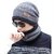 Ultra Soft Unisex Woolen Beanie Cap + Neck Scarf Set for Men I Women I Girl I Boy - Warm, Snow Proof (Multi Color)