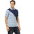 Ogarti Men's Red Polo Collar T-shirt