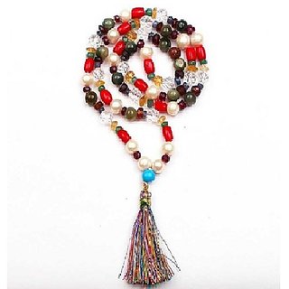 CEYLONMINE-Natural Malticolor Quartz Mala Crystal Stone Faceted Cut 108 Beads Jap Mala CEYLONMINE-Natural Malticolor Quartz Mala Crystal Stone Faceted Cut 108 Beads Jap Mala