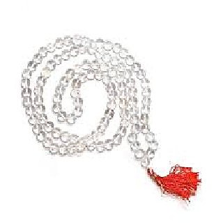 CEYLONMINE-Quartz mala Natural White Quartz Japa Mala with 108 Prayer Beads CEYLONMINE-Quartz mala Natural White Quartz Japa Mala with 108 Prayer Beads
