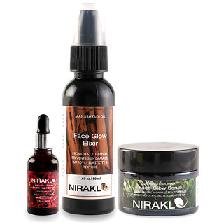 Nirakle Magical Combo for Naturally Glowing Skin (Pack of 3)