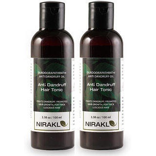                       Anti Dandruff Hair Tonic Value Pack  DurdooraPathradi Hair Oil  (Pack of 2) (100 ml x 2)                                              