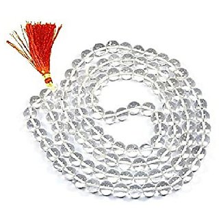 CEYLONMINE-Clear White Quartz Mala Natural Crystal Stone Bead Mala (Buy 2 Get 1) CEYLONMINE-Clear White Quartz Mala Natural Crystal Stone Bead Mala (Buy 2 Get 1)