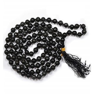 CEYLONMINE-Black Quartz Mala Crystal Stone Mala 108 Bead Jaap Mala (Buy 2 Get 1) CEYLONMINE-Black Quartz Mala Crystal Stone Mala 108 Bead Jaap Mala (Buy 2 Get 1)