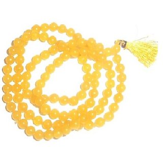 CEYLONMINE-Quartz mala Natural Yellow Quartz Japa Mala with 108 Prayer Beads (Buy 2 Get 1) CEYLONMINE-Quartz mala Natural Yellow Quartz Japa Mala with 108 Prayer Beads (Buy 2 Get 1)