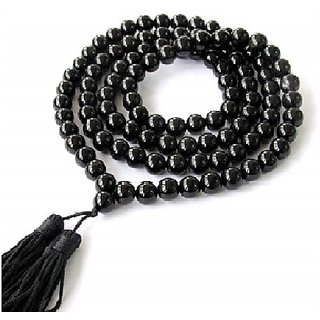 CEYLONMINE-Black Quartz Japa Mala Gemstone 108+1 Beads Mala (Buy 2 Get 1) CEYLONMINE-Black Quartz Japa Mala Gemstone 108+1 Beads Mala (Buy 2 Get 1)