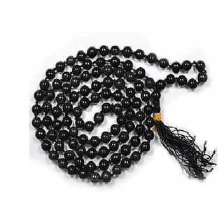 CEYLONMINE-Black Quartz Jaap Mala For Pooja and Astrology Certified (108+1 Beads) (Buy 2 Get 1) CEYLONMINE-Black Quartz Jaap Mala For Pooja and Astrology Certified (108+1 Beads) (Buy 2 Get 1)
