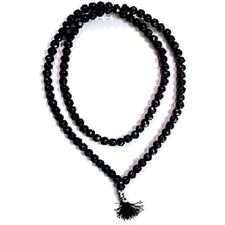 CEYLONMINE-Black Mala Natural Black Quartz Japa Mala with 108 Prayer Beads (Buy 2 Get 1) CEYLONMINE-Black Mala Natural Black Quartz Japa Mala with 108 Prayer Beads (Buy 2 Get 1)