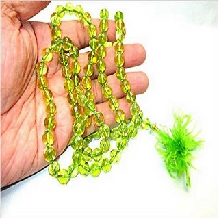 CEYLONMINE-Green Quartz Mala Natural Quartz Japa Mala with 108 Prayer Beads (Buy 2 Get 1) CEYLONMINE-Green Quartz Mala Natural Quartz Japa Mala with 108 Prayer Beads (Buy 2 Get 1)