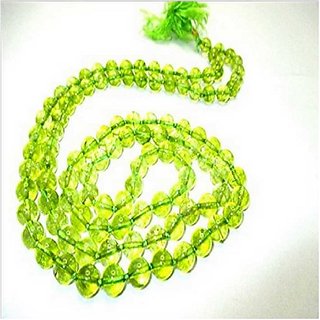 CEYLONMINE-Natural Green Quartz Mala 108+1 Beads Japa Rosary Spiritual Mala (Buy 2 Get 1) CEYLONMINE-Natural Green Quartz Mala 108+1 Beads Japa Rosary Spiritual Mala (Buy 2 Get 1)
