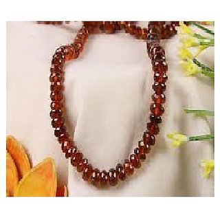                       CEYLONMINE-Brown Quartz Mala Crystal Stone Mala 108 Bead Jaap Mala (Buy 2 Get 1)                                              