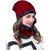 Winter Beanie Hat Scarf Set Warm Knit Hat Thick Fleece Lined Winter Cap Nec
