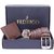 Fedrigo men wallet and belt  and watches combo for gift