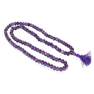 CEYLONMINE-Voilet Quartz Jap Mala 108 Beads for Meditation and Pooja CEYLONMINE-Voilet Quartz Jap Mala 108 Beads for Meditation and Pooja